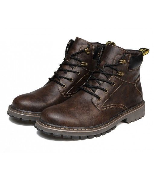 New Men's Shoes Desert Martin Mens Warm Snow Boots Oxford Boots 