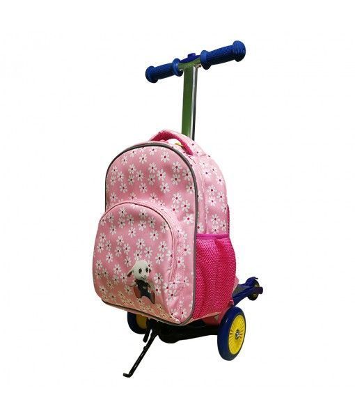 16Inch Lightweight Kids School Bag with Scooter 