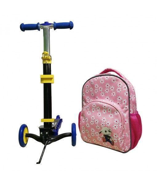 16Inch Lightweight Kids School Bag with Scooter 