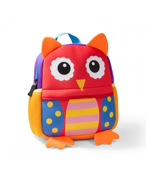 3D  Kids school Backpacks Kids School Bags OWL