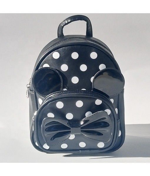 baby cute fashion child kids Kindergarten backpack school bags BLACK