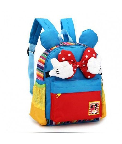 Hight Quality Fashion Latest Kids Backpack School Children Shoulder Bag Kids School Bag BLUE