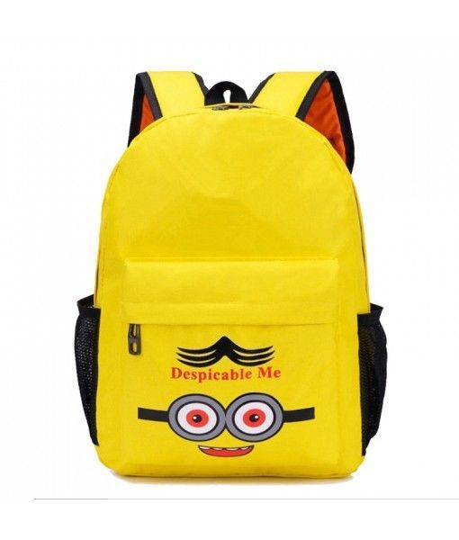 YELLOW kids backpack school bag