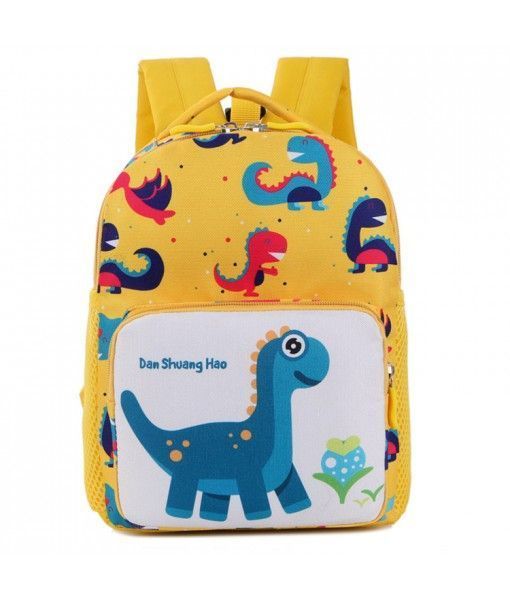 yellow kindergarten pop cute kid 3d school bag for kids backpack
