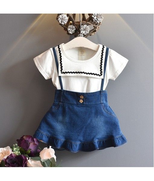 New Style High Quality Girls Clothes Summer Season Kids Clothing