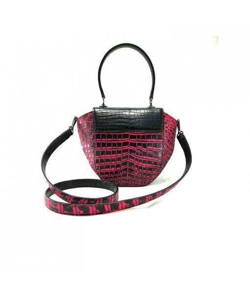 Crocodile Fashion Leather Crossbody Bag for Ladies