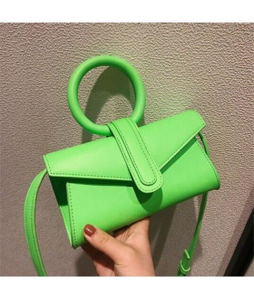 Mini simple handbag for women retro style crossbody bag  