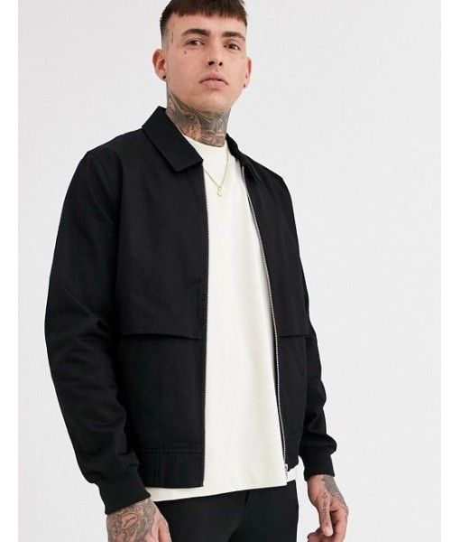 Men's 100 % cotton harrington jacket 
