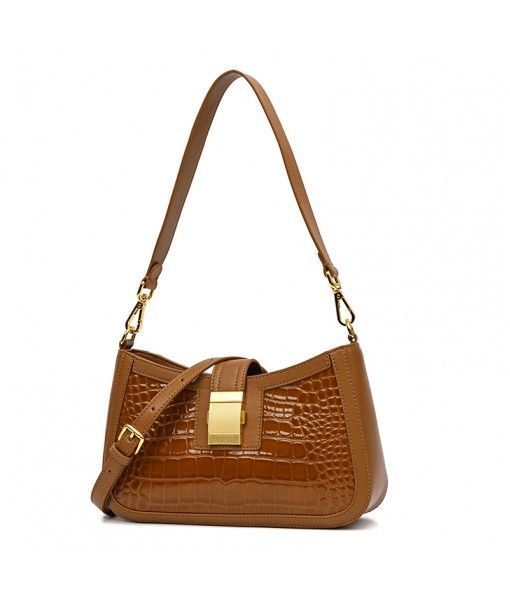 New Fashion Handbag Lady shoulder bag Genuine Leather Women Handbags Crocodile Shoulder Bags