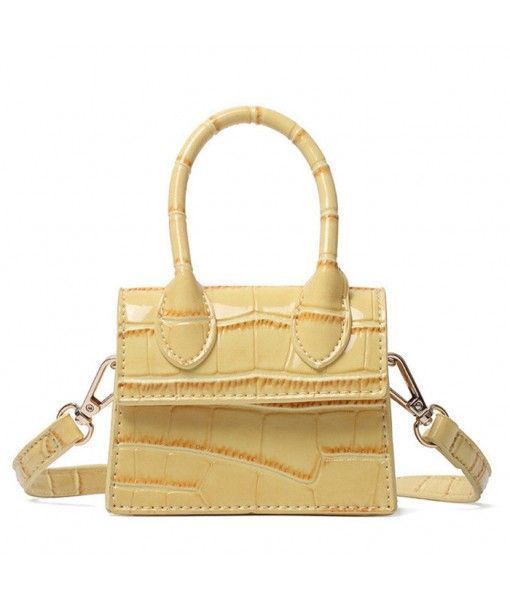 New Fashion Small Flap Shoulder Bag Crocodile Pattern Leather Ladies Designer MIni Handbags for Women