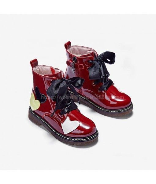 New fashion durable girls PU snow boots kids boots children 