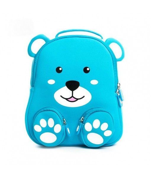 3D Cartoon Kids Zoo Animal Shoulders Backpack Bag 5