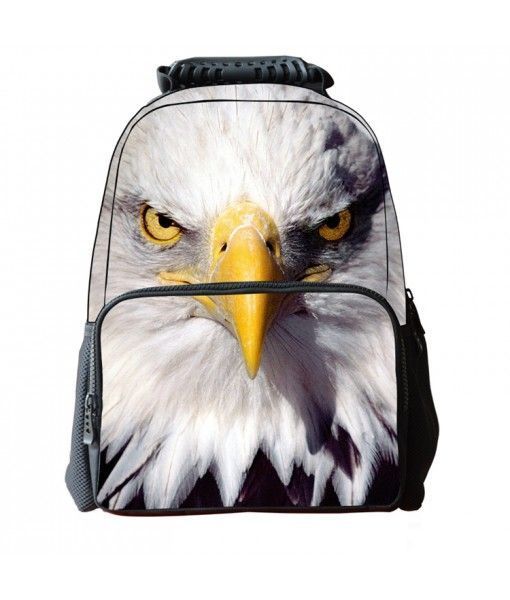3d Animal Print Backpack Custom Printed Waterproof Kids Backpack School Bag 15