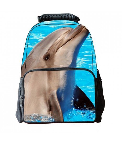 3d Animal Print Backpack Custom Printed Waterproof Kids Backpack School Bag 13