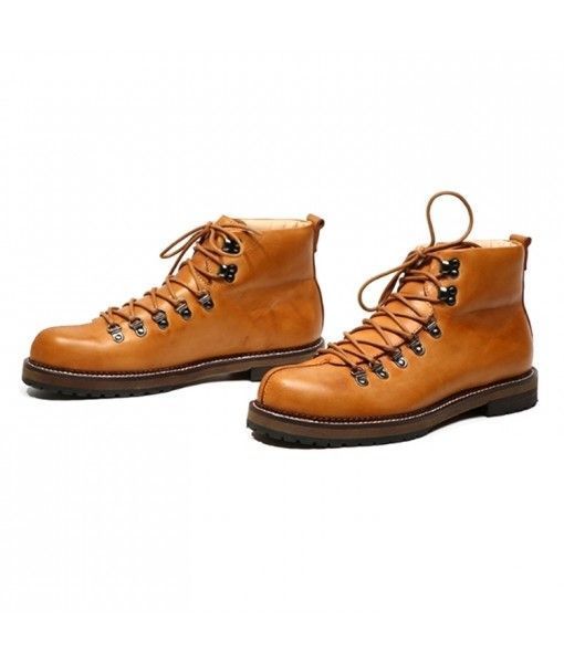 Fashion genuine leather men's boots winter boot 