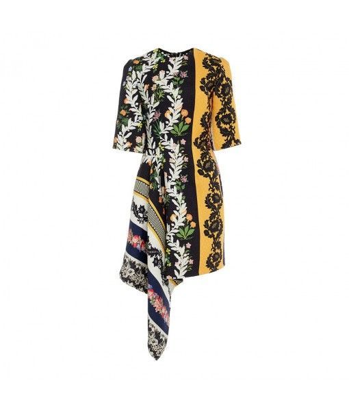 African designs draped asymmetrical floral print summer casual mini dresses