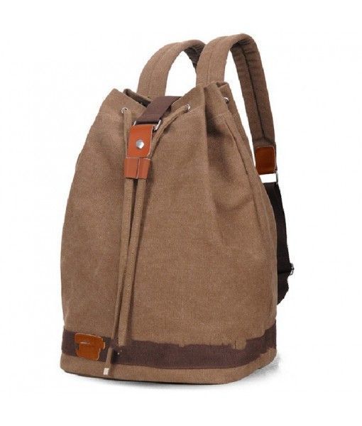 Wholesale Men Canvas Backpack Boys durable shoulders bag OEM Custom Day backpack for teens