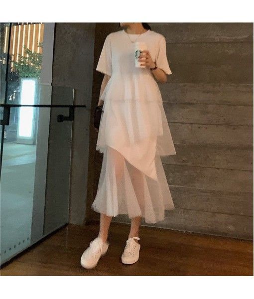 Take a live photo of a new Korean women's dress in spring and summer 2020
