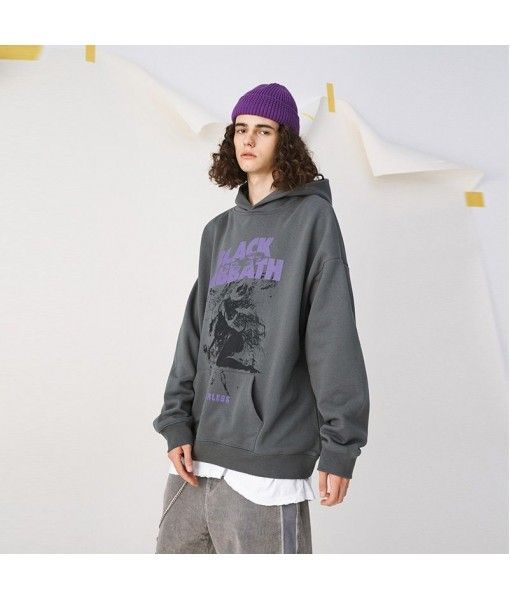 #Ovdy 19fw original fashion brand men's and women's couple's bodyguard Hoodie rock band black holiday theme
