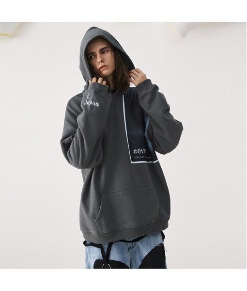 #Ovdy 19fw national fashion original designer master theme classic patch style Fleece Hoodie
