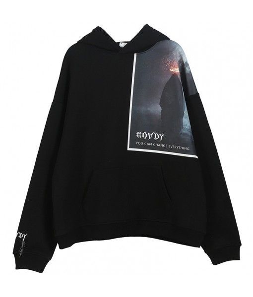 #Ovdy 19fw national fashion original designer master theme classic patch style Fleece Hoodie
