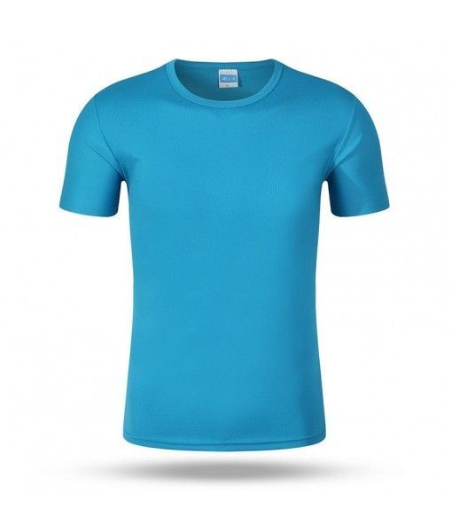 Summer outdoor sports marathon T-shirt quick drying T-shirt customized blank advertising shirt customized round neck short sleeve men