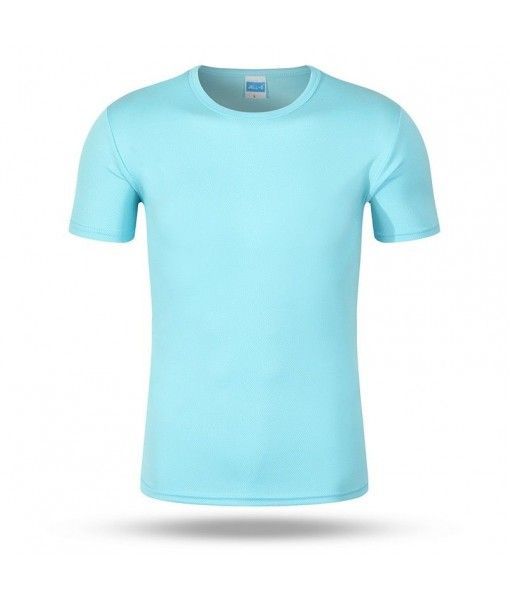 Summer outdoor sports marathon T-shirt quick drying T-shirt customized blank advertising shirt customized round neck short sleeve men