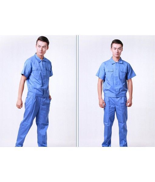 Car maintenance overalls suits clothing overalls spot wholesale summer short-sleeved overalls