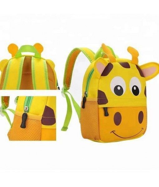 Little Kids Backpack Cute Zoo Cartoon School Bag For Toddlers