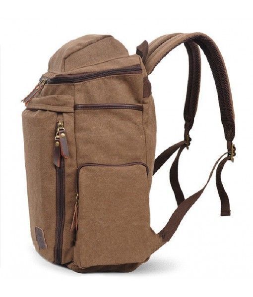 Classic cheap canvas backpack fashion canvas school bag Wholesale High Quality Ethnic Trendy Vintage Canvas Backpack