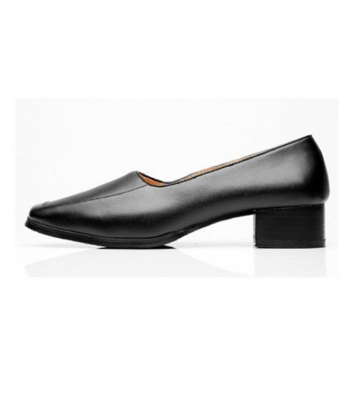 Women Dress Shoes Genuine Leather Good Quality Uniforms Comfort Shoes Female Black Office Shoes