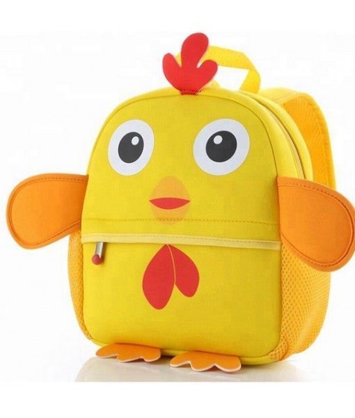 New Style Cartoon Kindergarten Neoprene Children's School Backpack