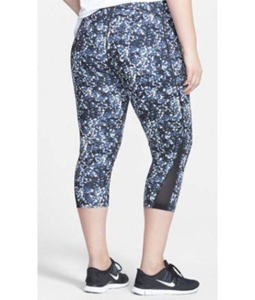 Wholesale Womens Dry Fit Capri Pants Custom Printed Leggings