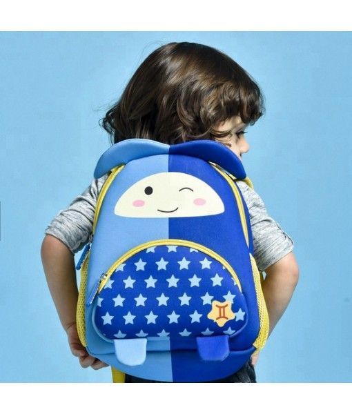 New Design Cute Neoprene Animal Kids Backpack 3d School Bag