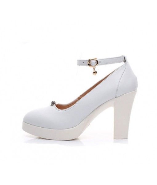 Elegant Ladies Shoes Party/Evening Microfiber Pointed Toe High Heels With Ankle Strap Wholesale Small Size Women Shoes