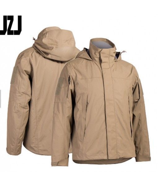 Hoodied Cotton Police Outdoor Jacket Waterproof