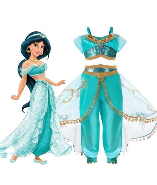 Halloween Aladdin Lamp Princess Cosplay aladdin and jasmine costume
